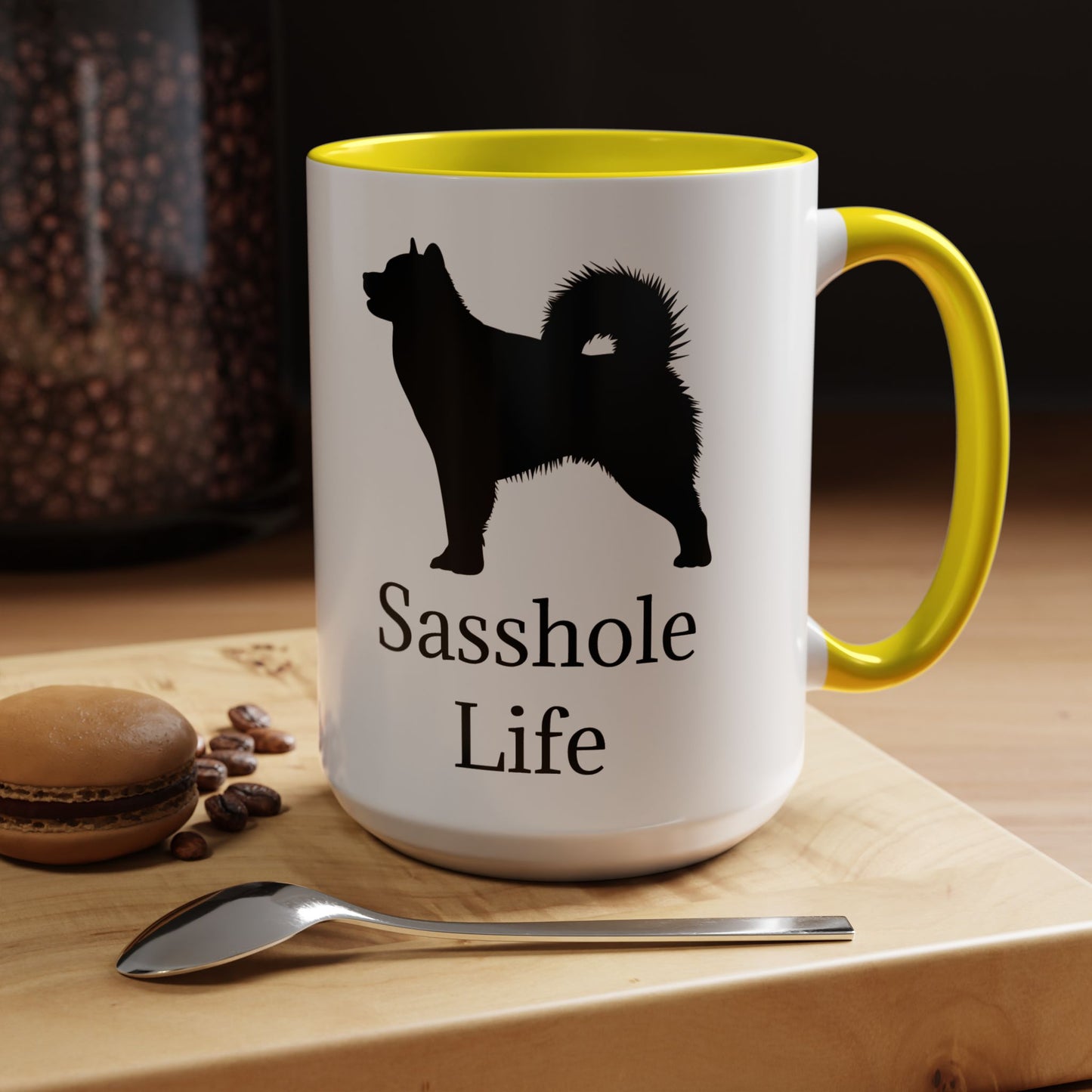 Sasshole Life 2-Tone Coffee Mug