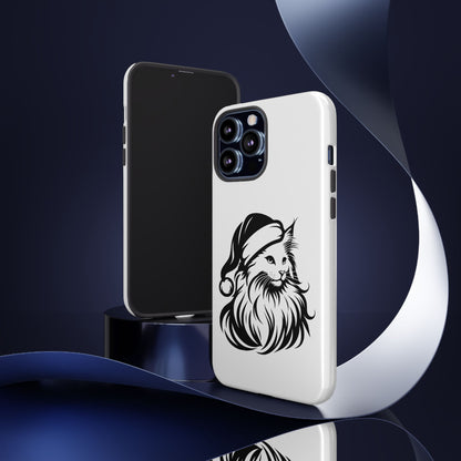 Santa Paws Cat iPhone Case