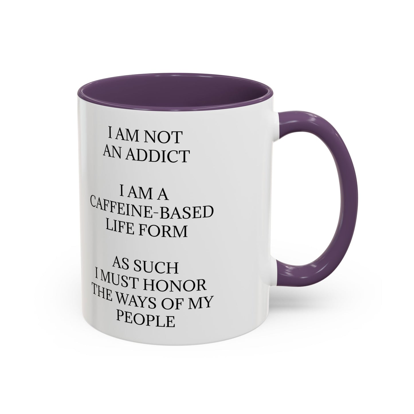 Not An Addict 2-Tone Coffee Mug