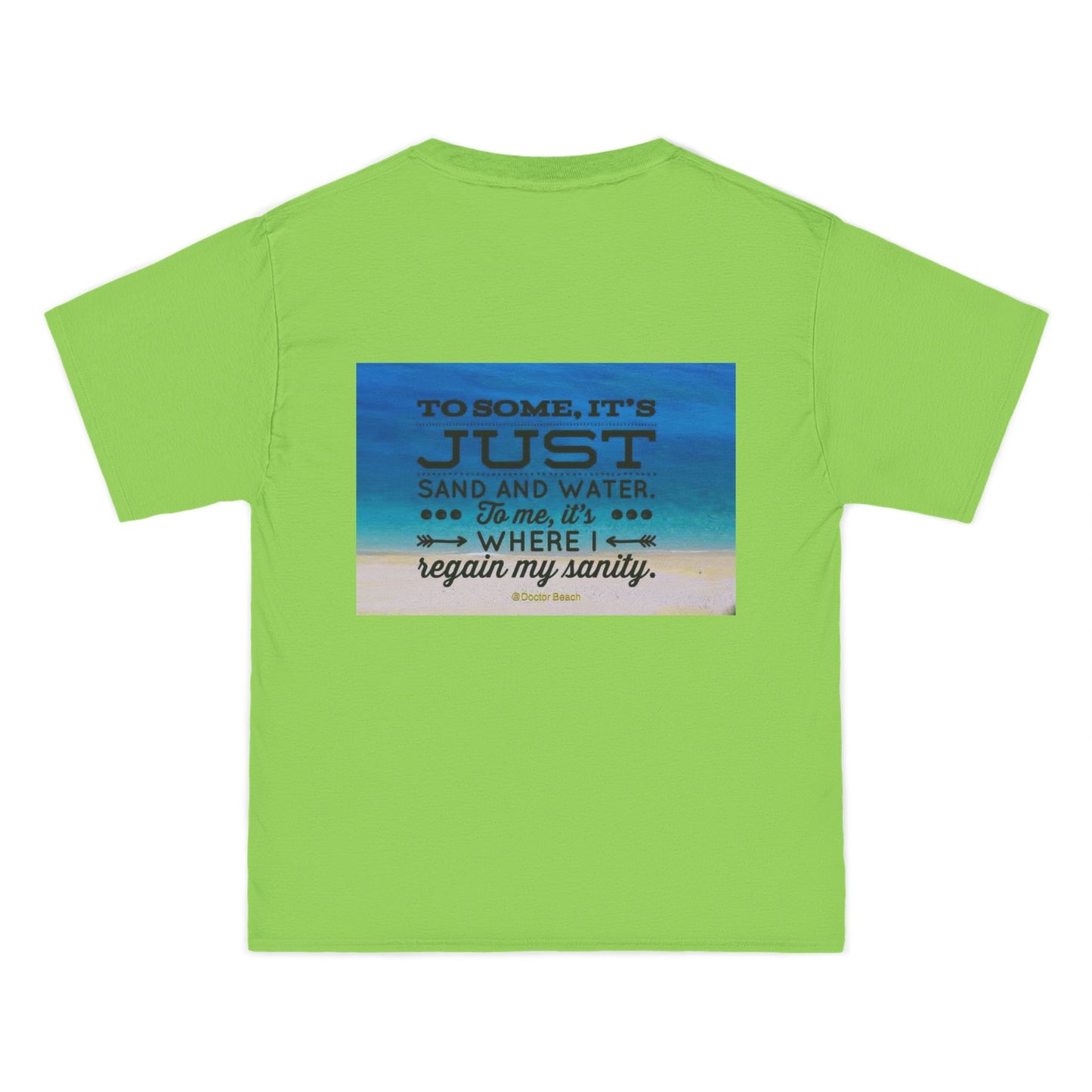 Dr, Beach Men's Short-Sleeve Crewneck Tee