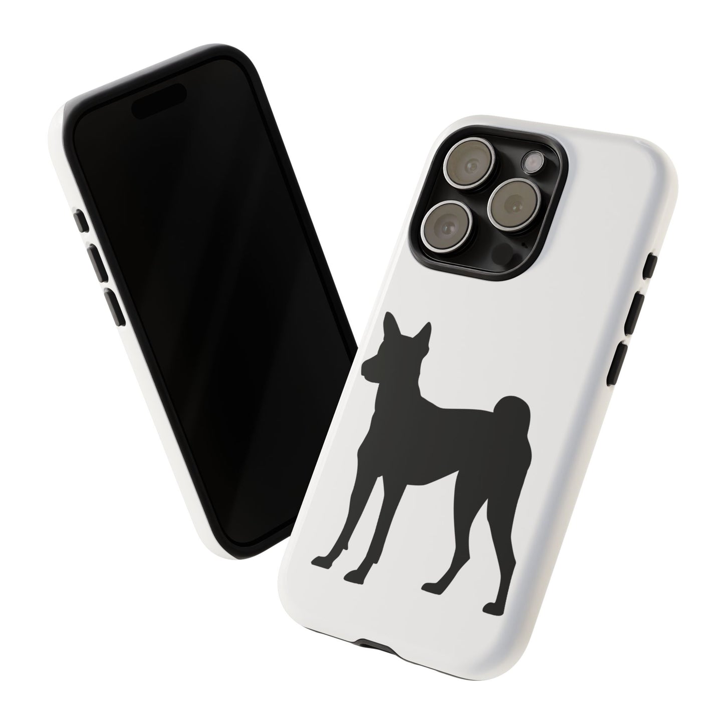Basenji Silhouette iPhone Case