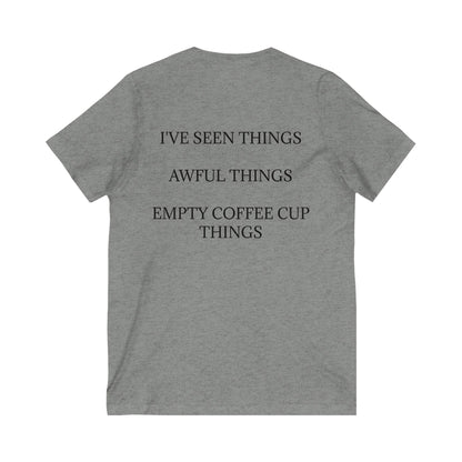 I've Seen Things Unisex Short Sleeve V-Neck Tee