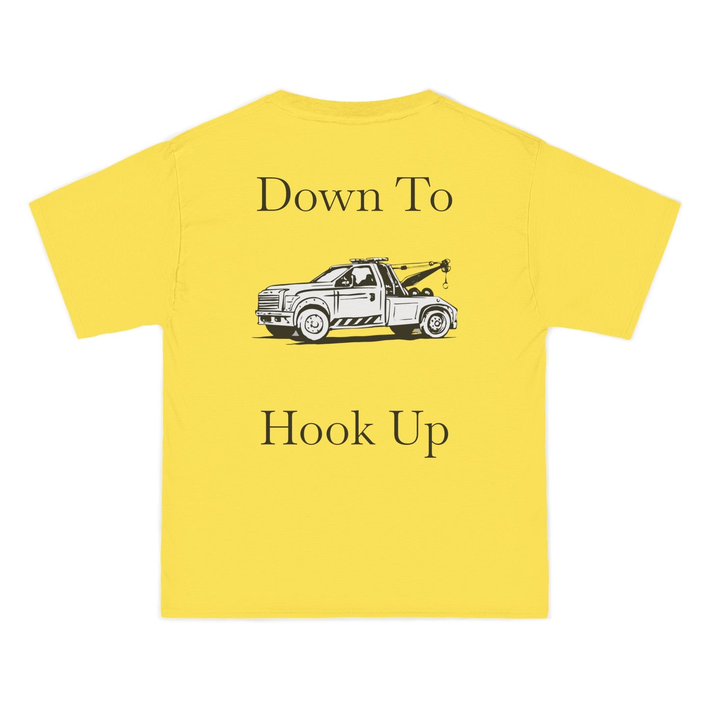 Down To Hook Up Men's Short-Sleeve Crewneck Tee