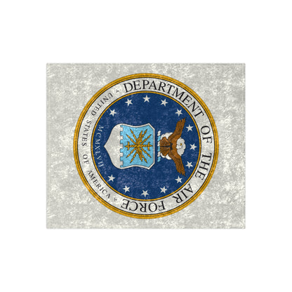US Air Force Crushed Velvet Blanket