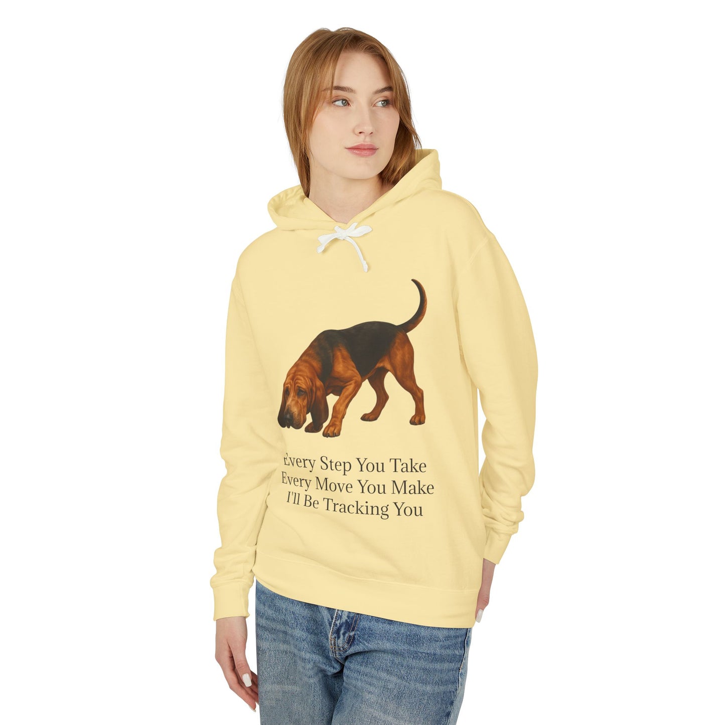 Tracking You Unisex Lightweight Hoodie