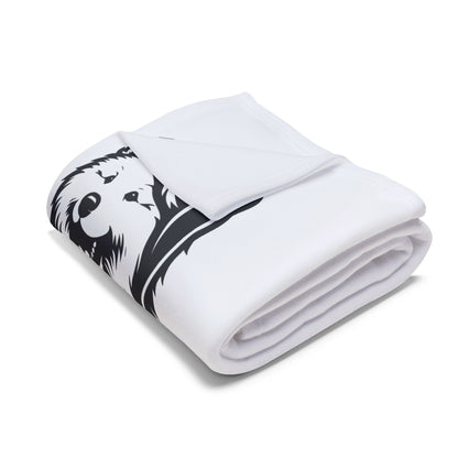 Santa Paws Samoyed Arctic Fleece Blanket