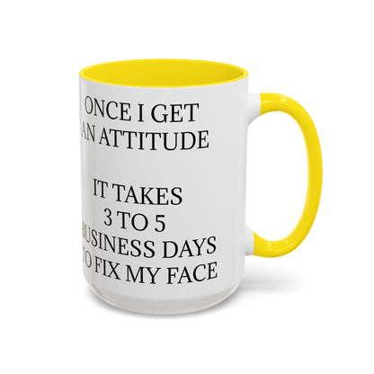 Fix My Face 2-Tone Coffee Mug
