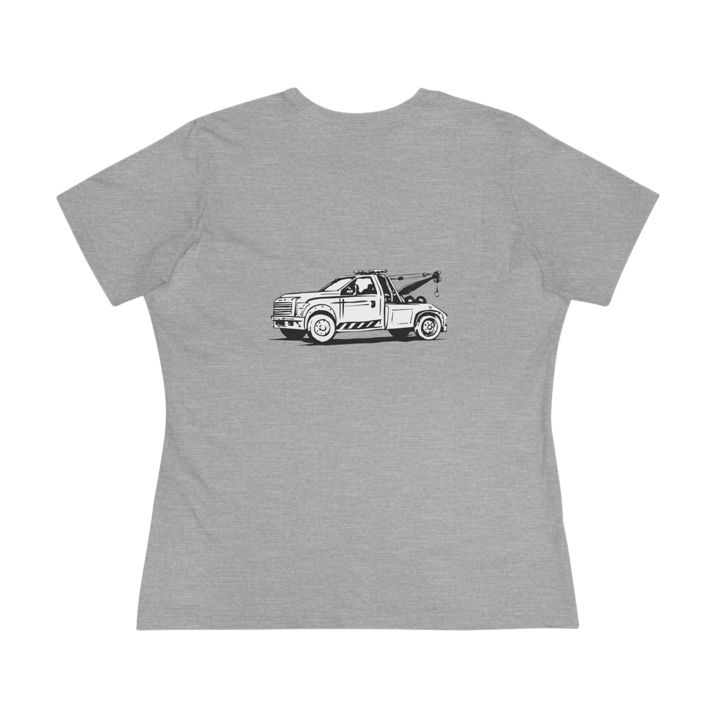 Wheel Lift Tow Truck Women's Short Sleeve Crewneck Tee