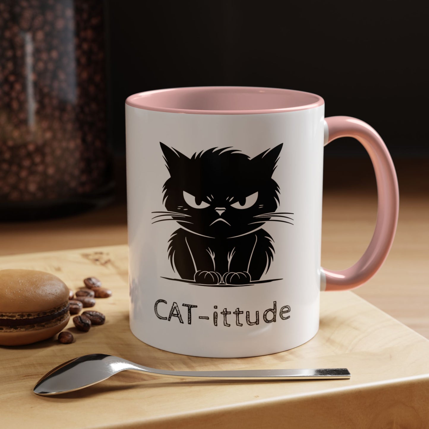 CAT-ittude 2-Tone Coffee Mug