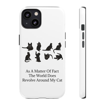 Matter Of Fact Cat iPhone Case