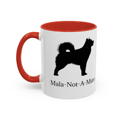 Mala-Not-A-Mute 2-Tone Coffee Mug
