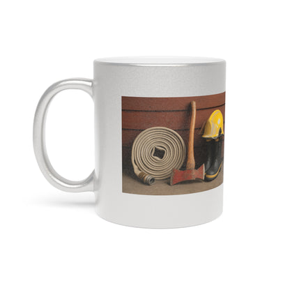 Fire/Rescue Appreciation Metallic Coffee Mug