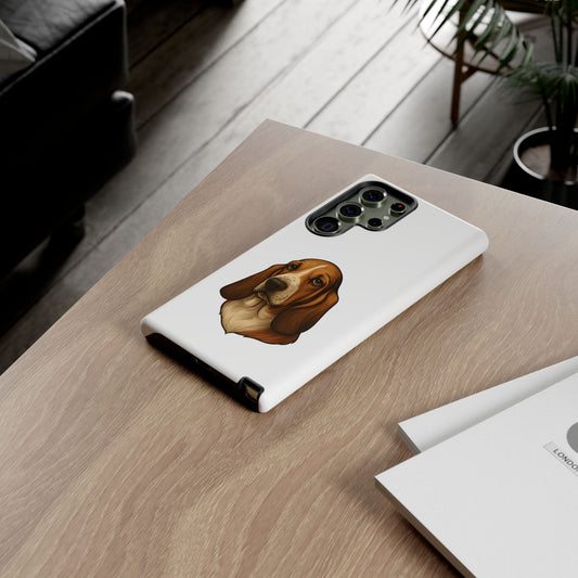 Basset Hound Head Samsung Case