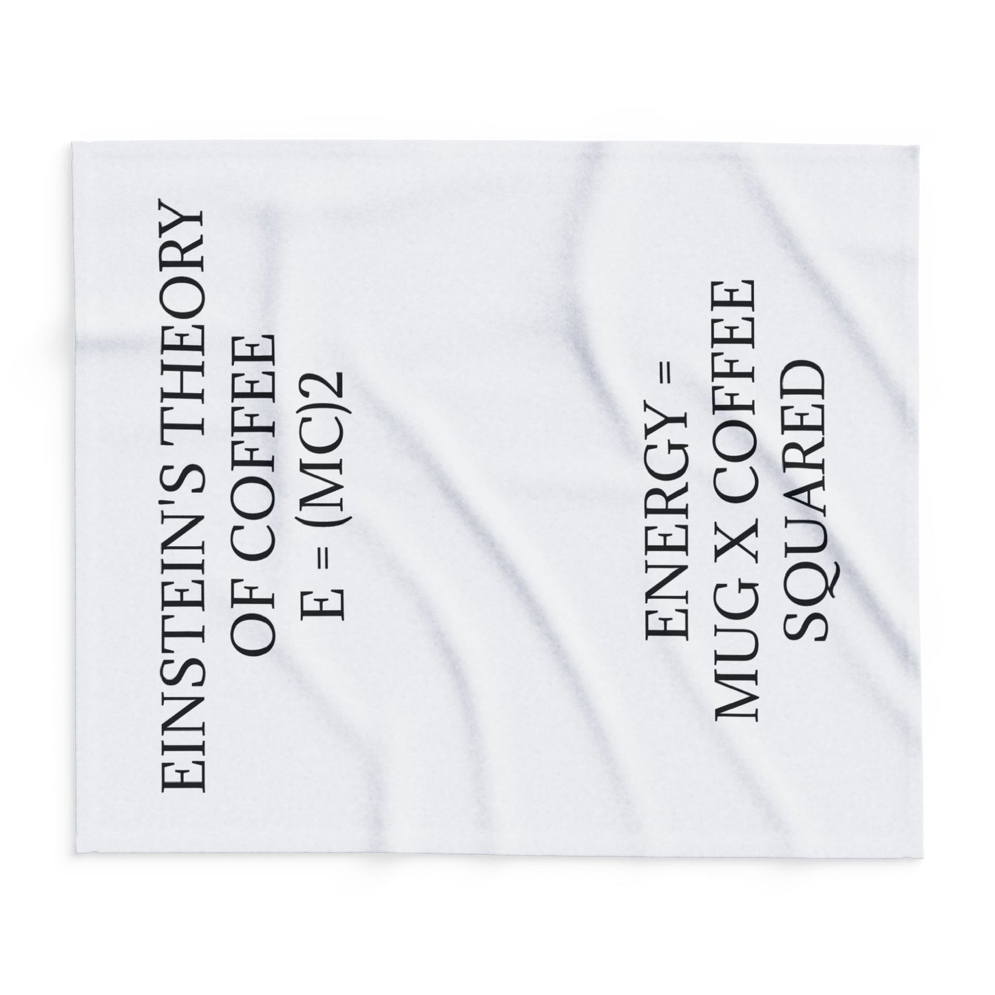 Einstein's Theory Of Coffee Arctic Fleece Blanket