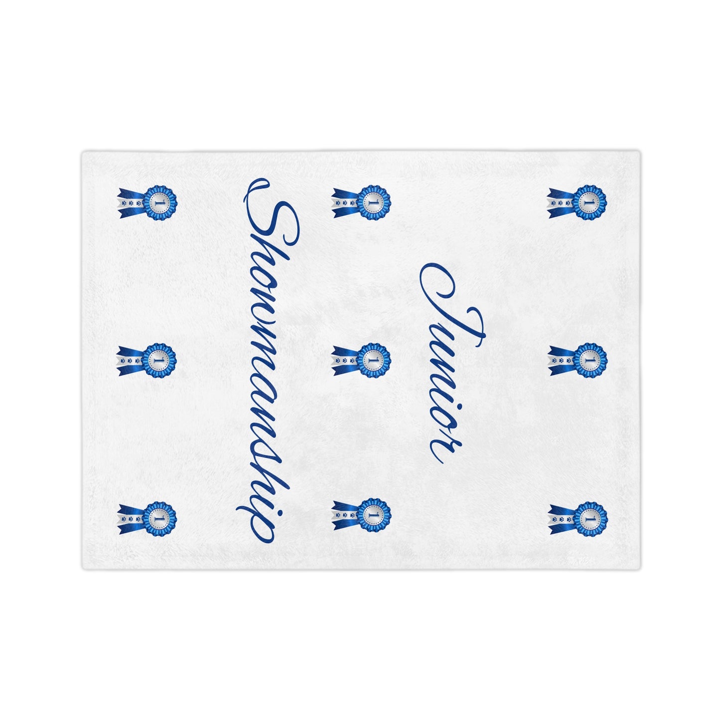 Junior Showmanship Velveteen Microfiber Blanket