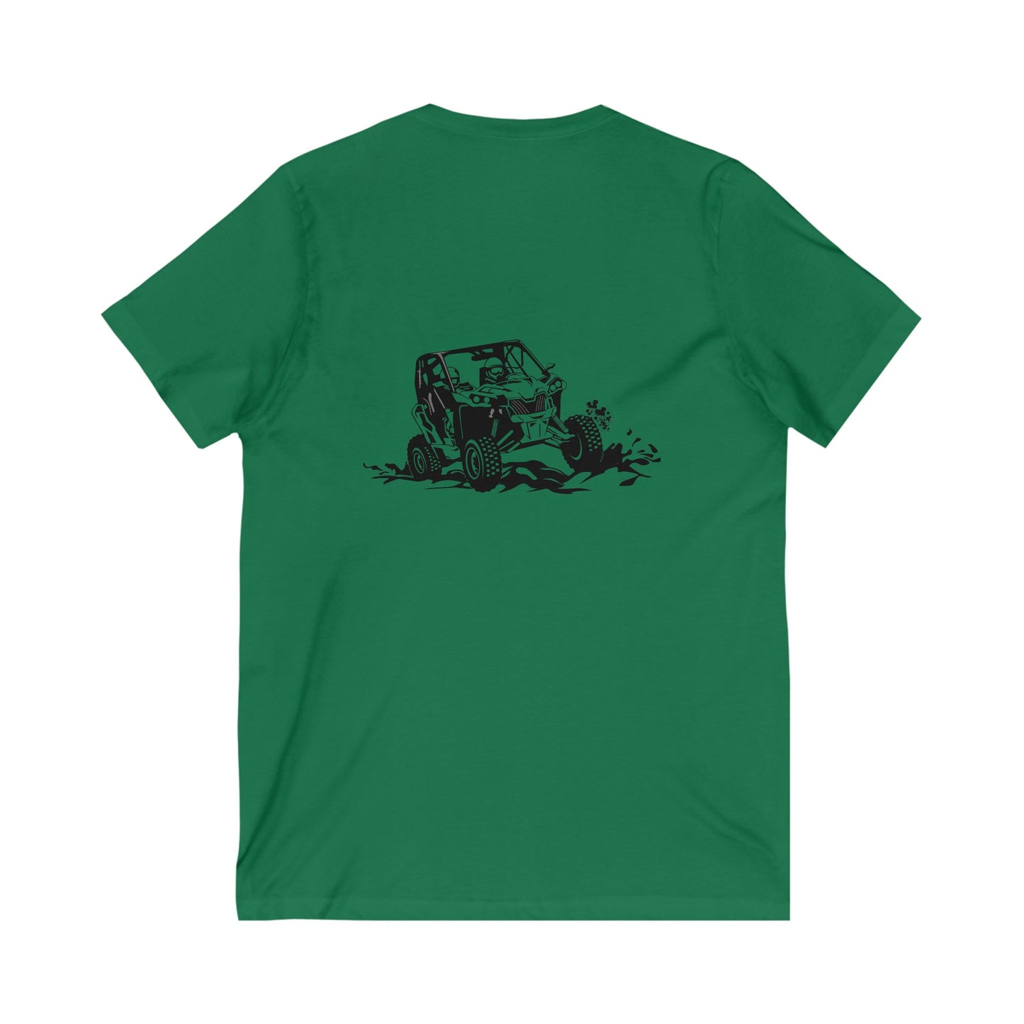 Slingin' Mud Side By Side Unisex Short Sleeve V-Neck Tee