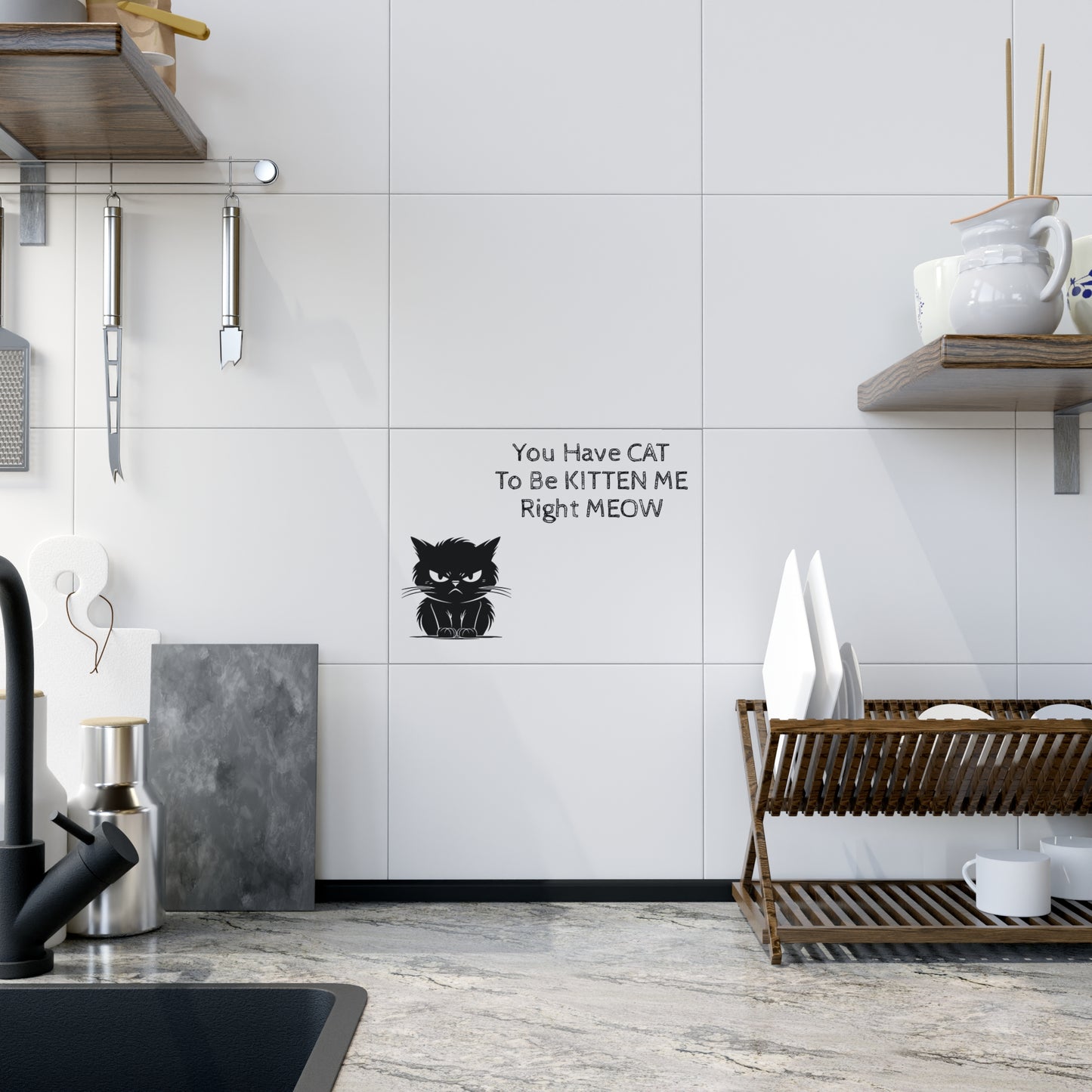 Kitten Me Ceramic Photo Tile