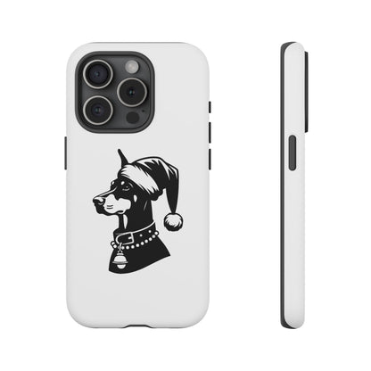 Santa Paws Doberman iPhone Case