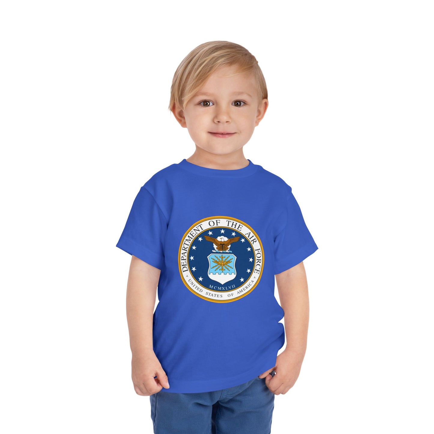 US Air Force Toddler Unisex Short Sleeve Crewneck Tee