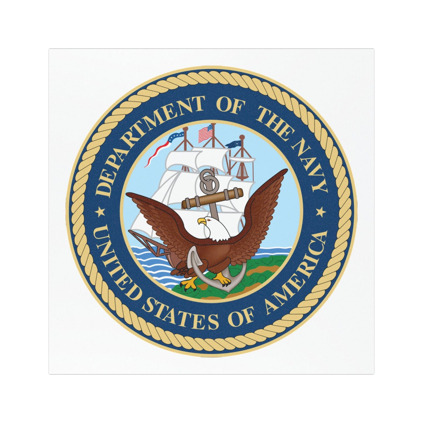 US Navy Indoor/Outdoor Magnet