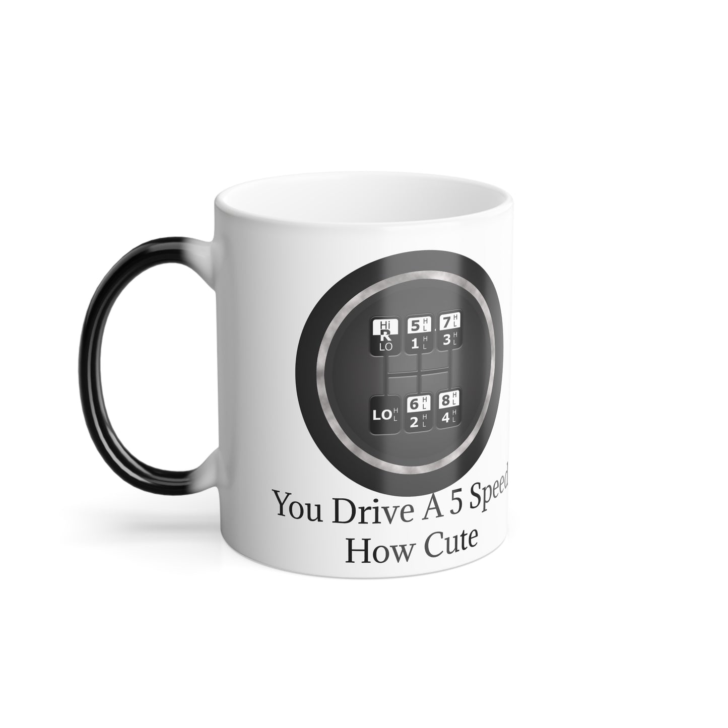 5 Speed How Cute Color Changing Mug
