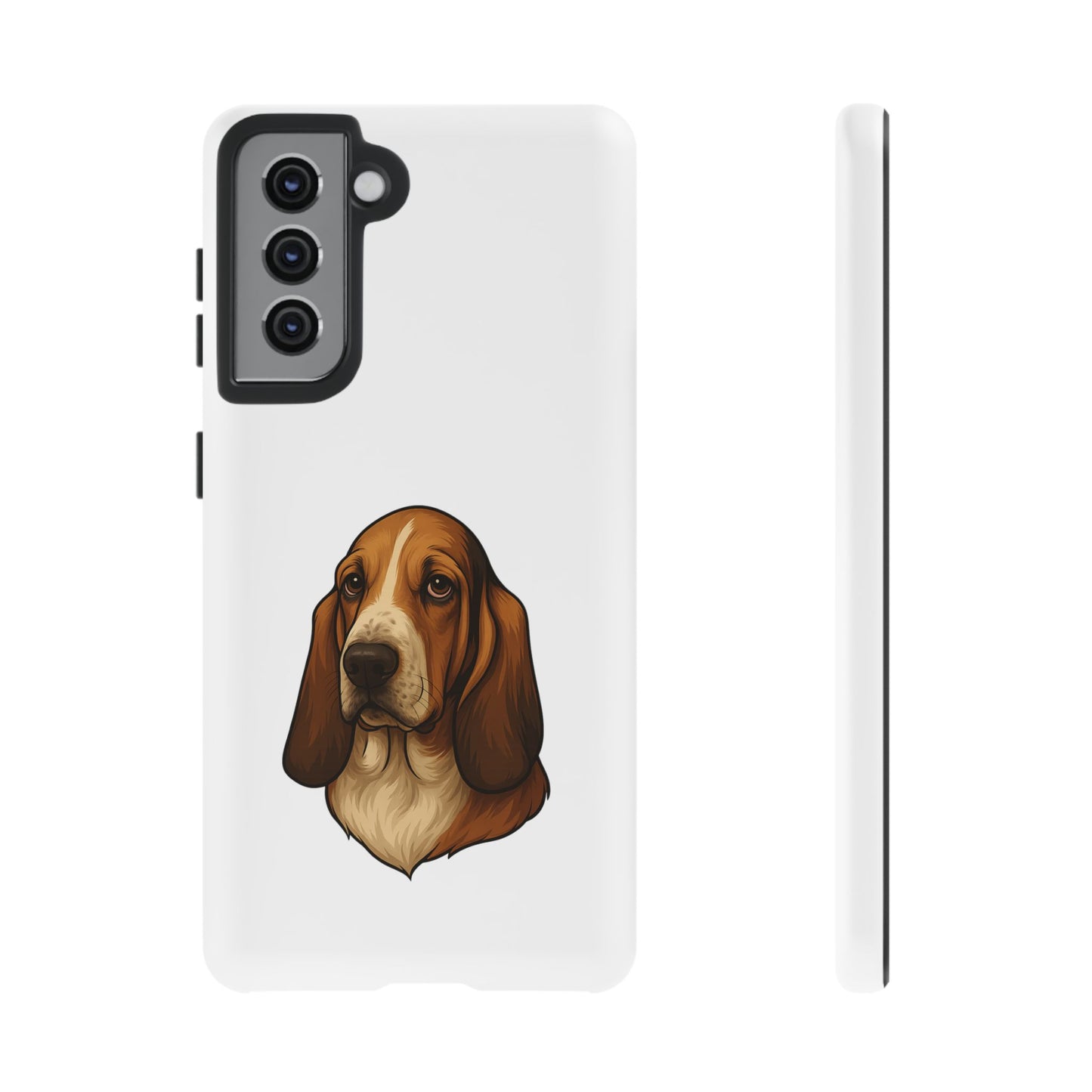 Basset Hound Head Samsung Case