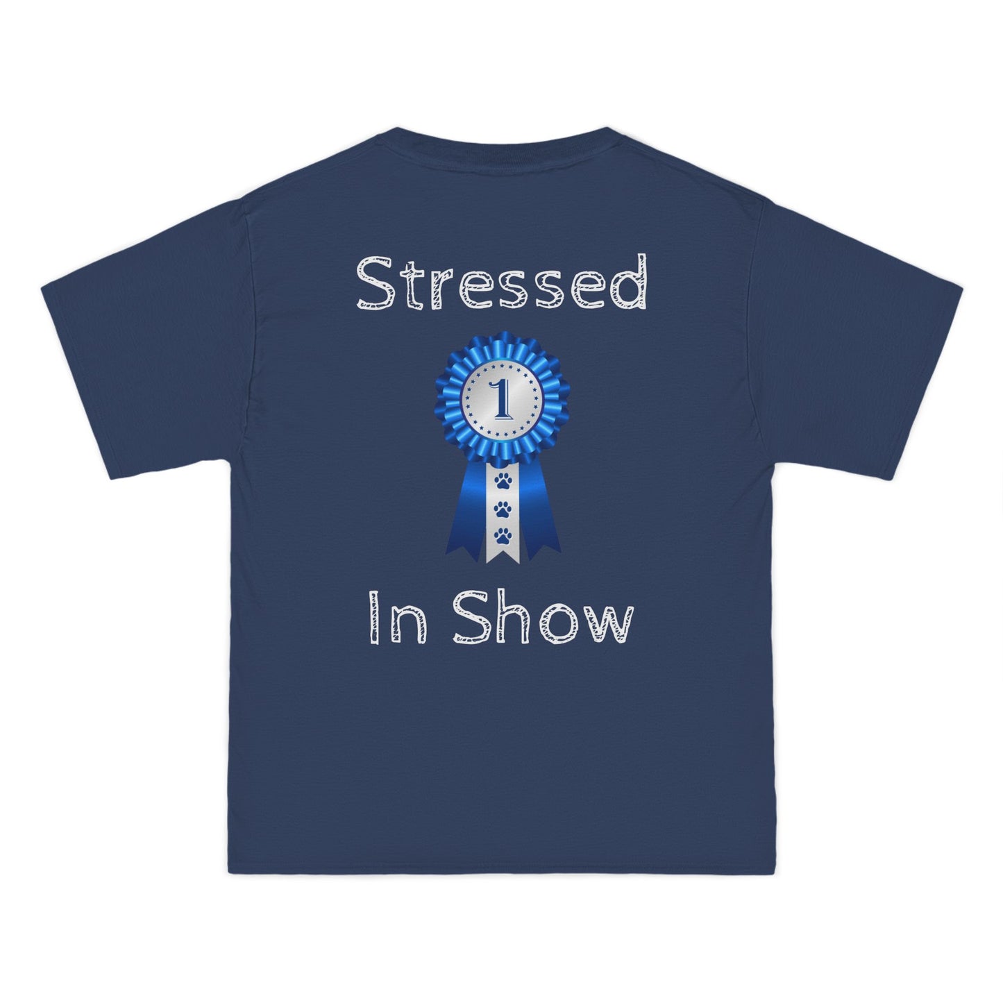 Stressed In Show Men's Short-Sleeve Crewneck Tee