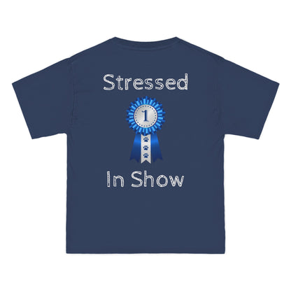 Stressed In Show Men's Short-Sleeve Crewneck Tee
