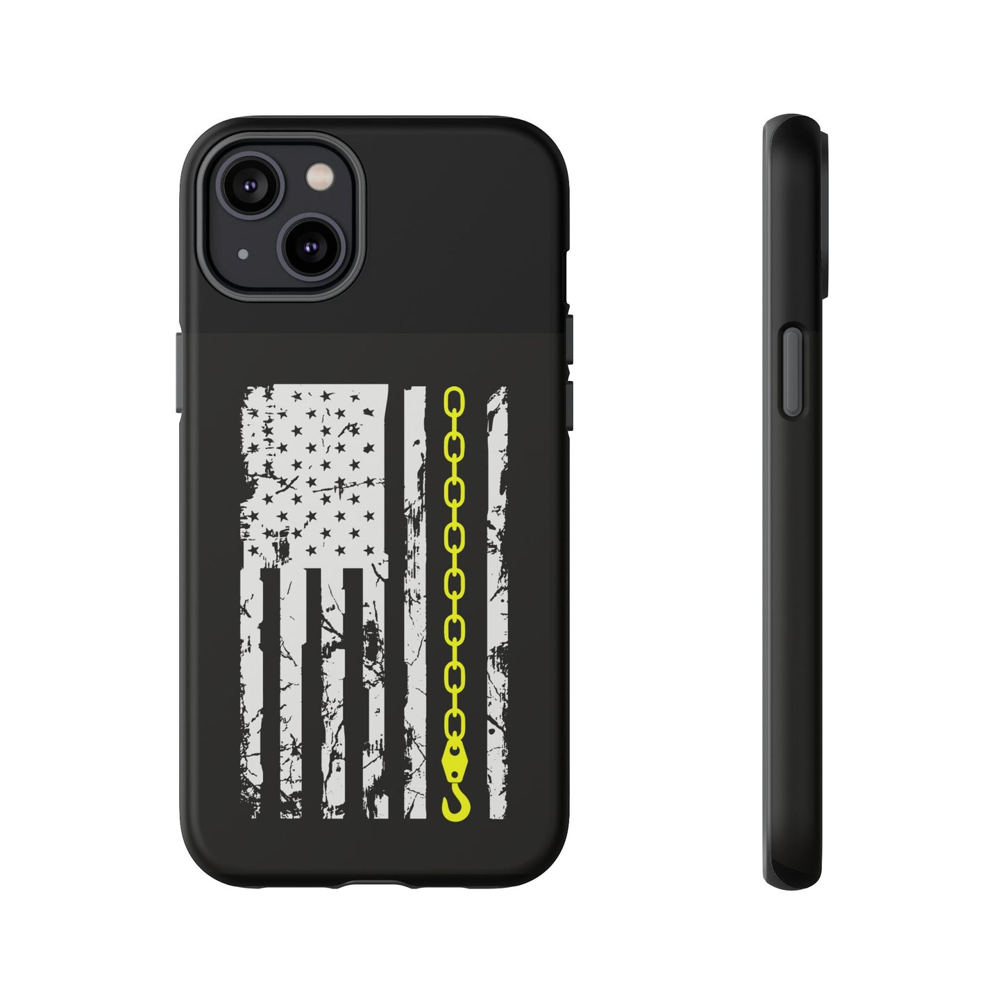 Thin Yellow Line iPhone Case