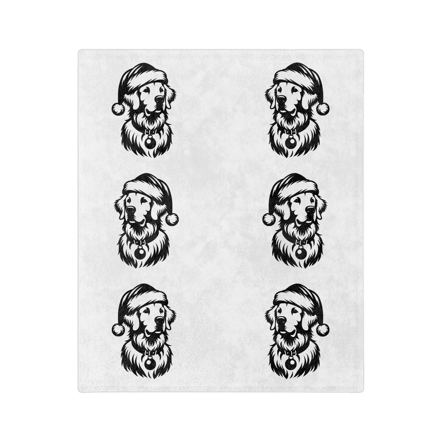 Santa Paws Golden Velveteen Microfiber Blanket