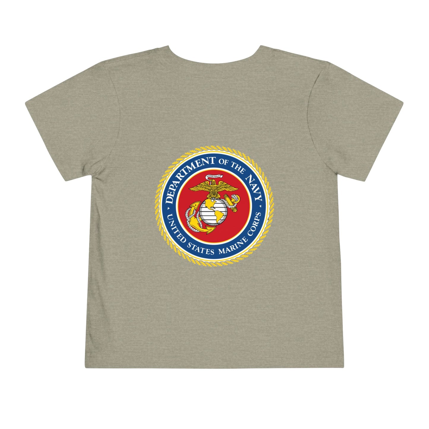 US Marine Corps Toddler Unisex Short Sleeve Crewneck Tee