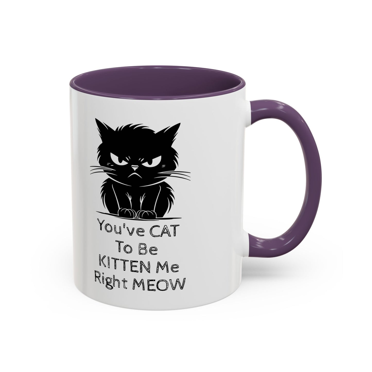 Kitten Me 2-Tone Coffee Mug