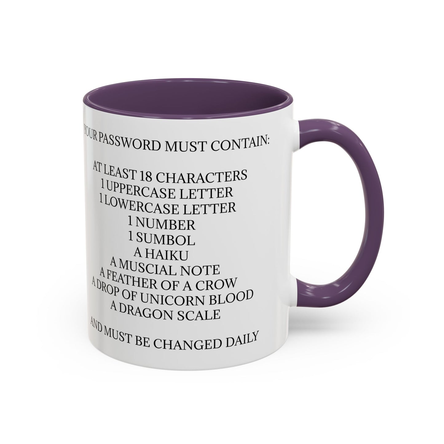 Password 2-Tone Coffee Mug