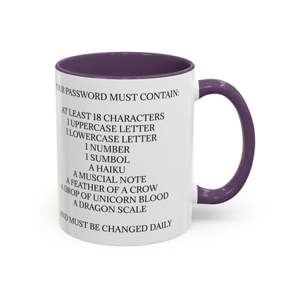 Password 2-Tone Coffee Mug