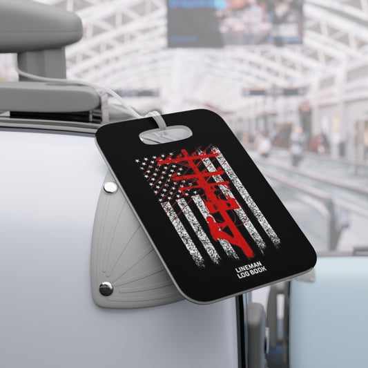 Lineman Luggage Tag