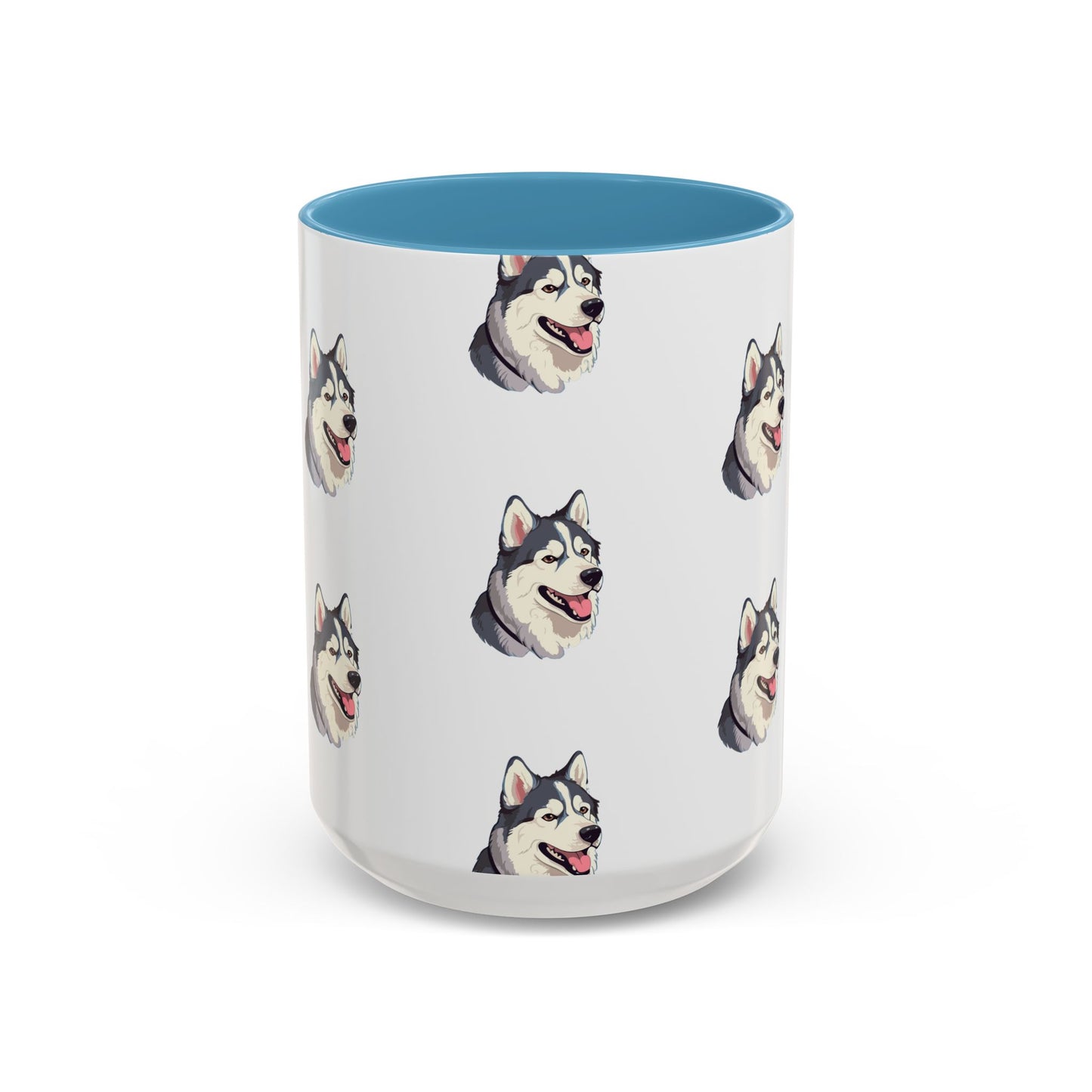 Malamute Head 2-Tone Coffee Mug