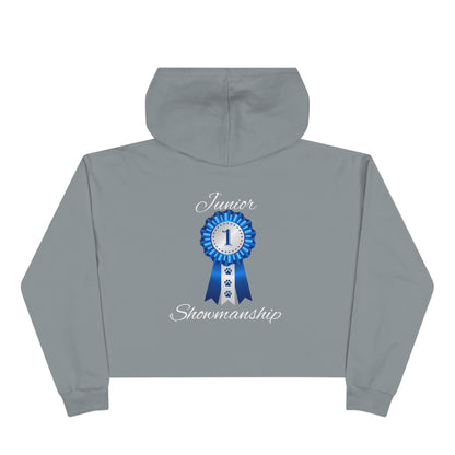 Junior Showmanship Women's Crop Hoodie