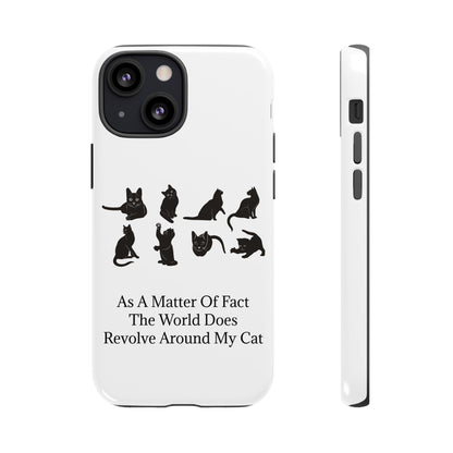 Matter Of Fact Cat iPhone Case
