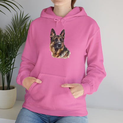 German Shepherd Head Unisex Hoodie