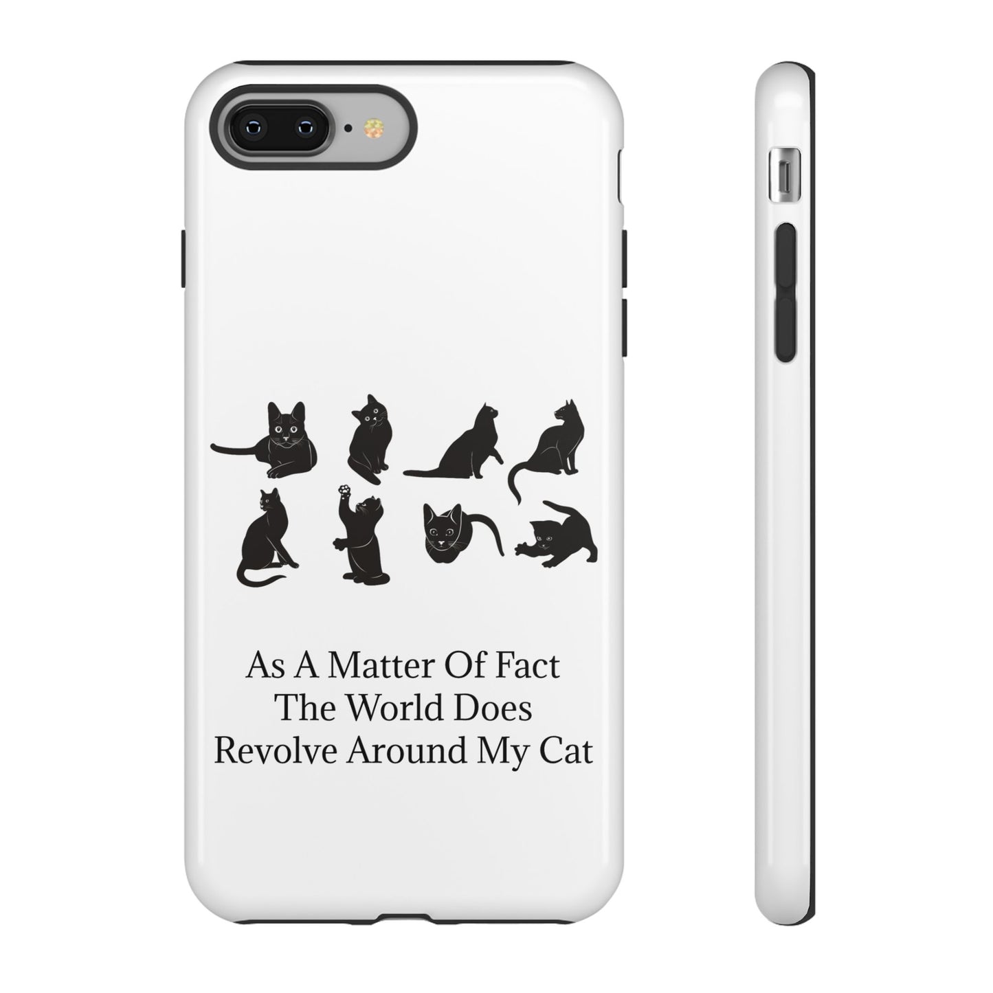 Matter Of Fact Cat iPhone Case