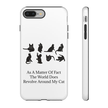 Matter Of Fact Cat iPhone Case