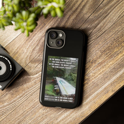 Semi Sleeps iPhone Case
