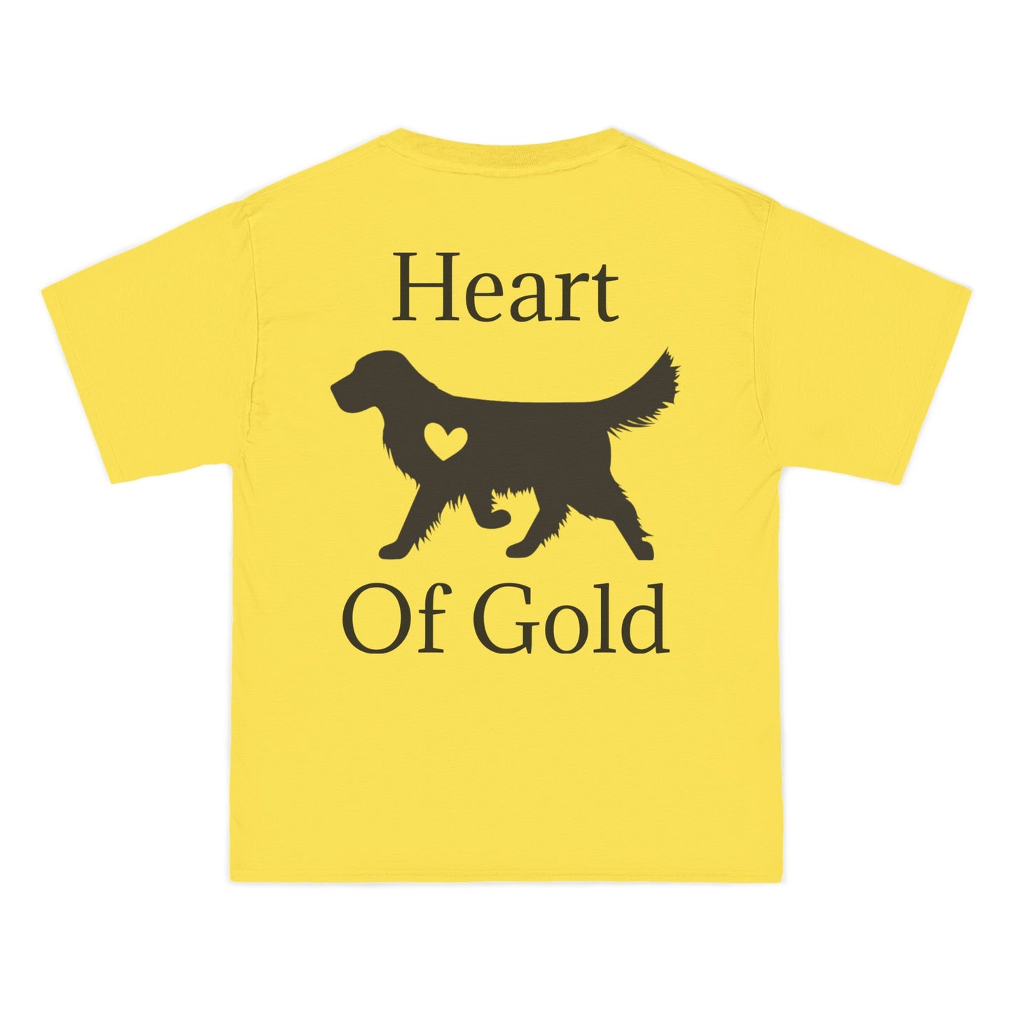 Heart Of Gold Men's Short-Sleeve Crewneck Tee