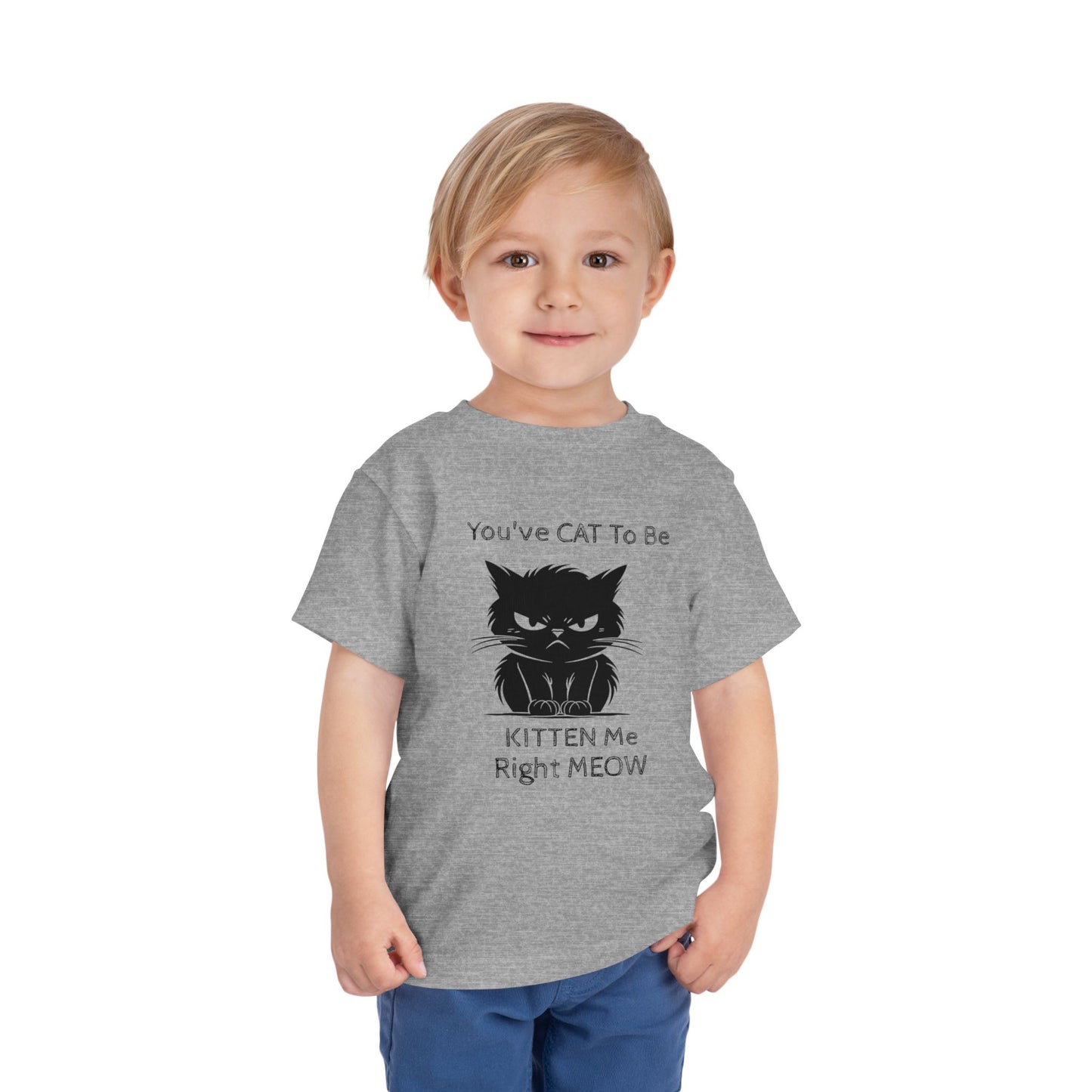 Kitten Me Toddler Unisex Short Sleeve Crewneck Tee