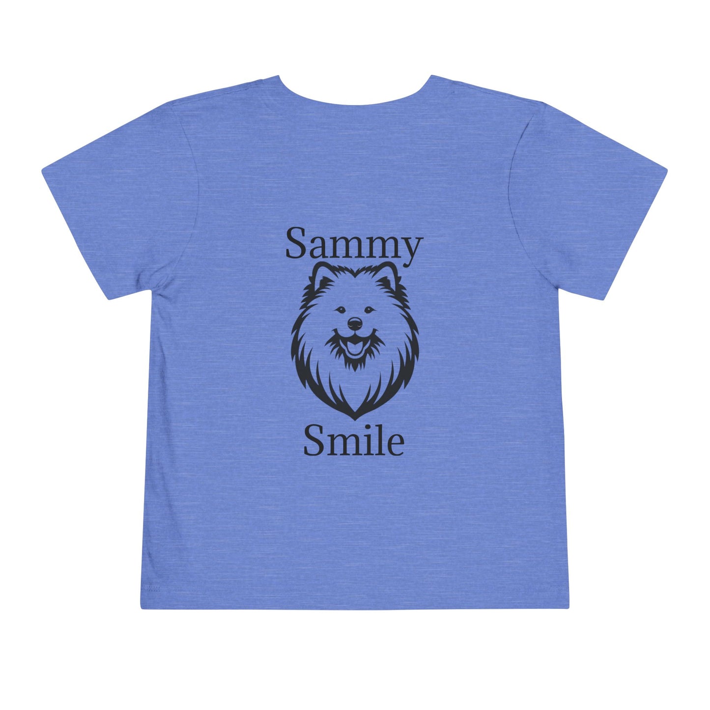 Sammy Smile Toddler Unisex Short Sleeve Crewneck Tee