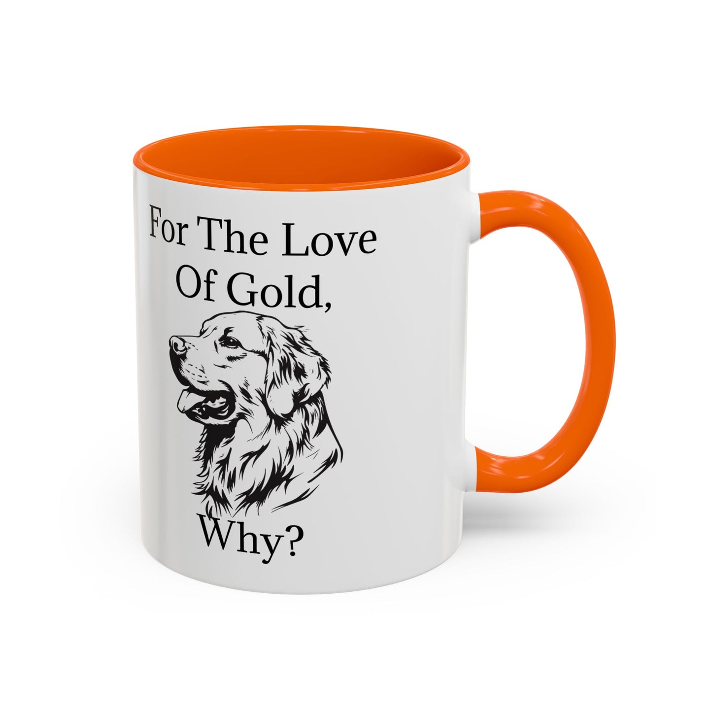 For The Love Of Gold 2-Tone Coffee Mug