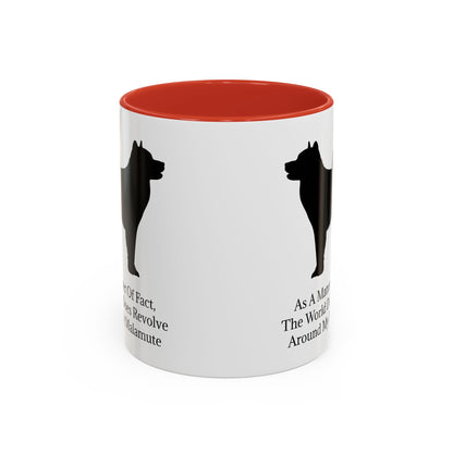 Matter Of Fact Malamute 2-Tone Coffee Mug