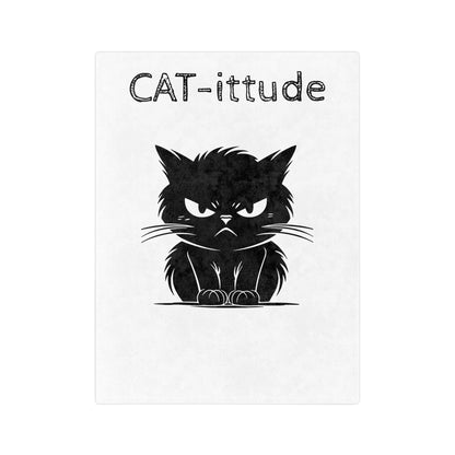 CAT-ittude Velveteen Microfiber Blanket