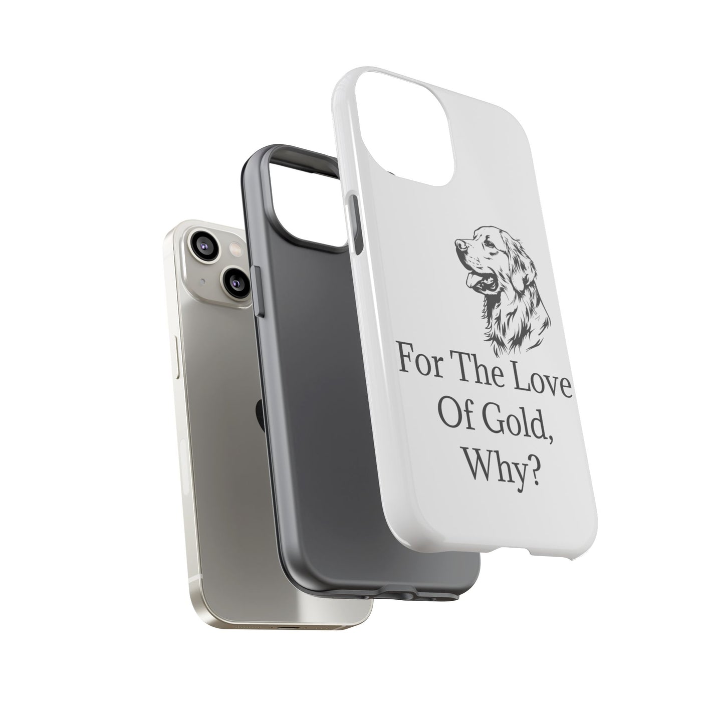 For The Love Of Gold iPhone Case