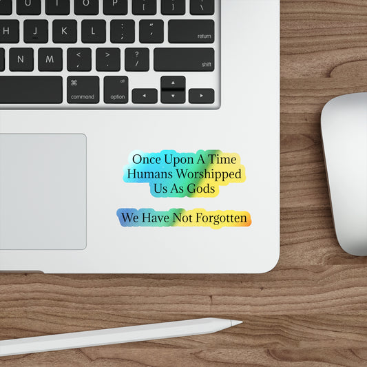 Once Upon A Time Holographic Sticker